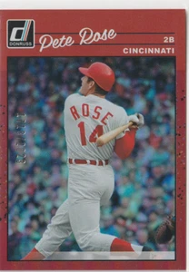 2023 Panini Donruss Pete Rose 1990 Retro Red Holo SP /2023 Reds #259 - Picture 1 of 3