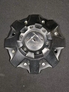 FUEL Wheels # 1001-63B . MATTE BLACK Custom Wheel Center Cap - Picture 1 of 4