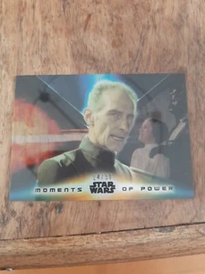 STAR WARS 2015 TOPPS HIGH TEK MOMENTS OF POWER GRAND MOFF TARKIN ALDERAAN 14/50 - Picture 1 of 2