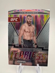 2022 PANINI PRIZM UFC FEARLESS JAN BLACHOWICZ MMA - Picture 1 of 2