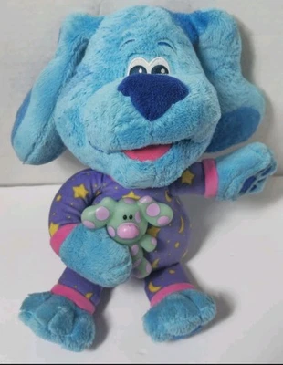 Lunares de felpa azul Nickelodeon Blues Clues & You Bedtime ilumina música Foto 1 de 4