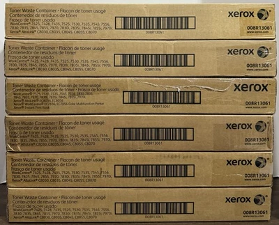 Contenedor de tóner de residuos 6x Xerox 008R13061 para WorkCentre 7830/7835/7530/7535/8036 Foto 1 de 4