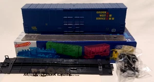 HO SCALE ROUNDHOUSE 1767 GOLDEN WEST 50' High Cube Box Car #136062 Neu Bausatz!!! - Bild 1 von 5