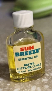 Sunrider 1 Bottle Sun Rider SunBreeze Essential Oil 0.17 oz ( 5mL ) Glass Bottle - Picture 1 of 2