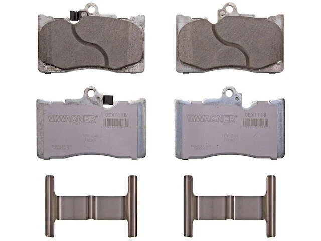 Juego de pastillas de freno delanteras para GS350 GS430 GS450h GS460 IS200t IS300 IS350 RC350 KF42M3 Foto 1 de 1