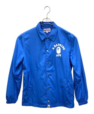 A BATHING APE coach jacket Size: S Blue Men 001LJG301015X - Image 1 of 4