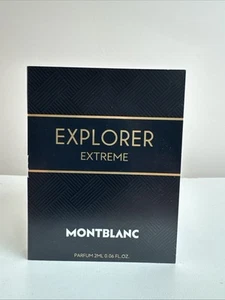 2025 Montblanc EXPLORER EXTREME PARFUM .06oz/2ml Spray Sample Size Vial NEW - Picture 1 of 3