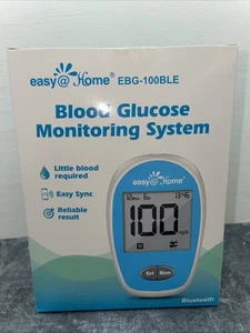 Easy@Home Blood Glucose Monitoring System EBG-100BLE - Picture 1 of 5