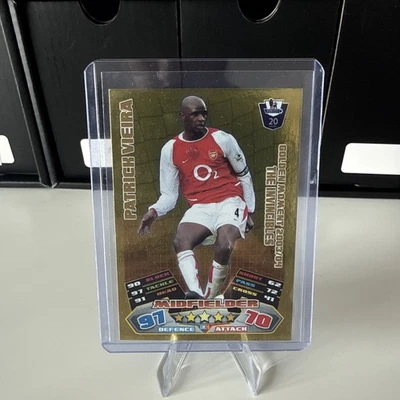 Topps Match Attax 2011/12 Golden Moments Patrick Vieira - Image 1 of 2