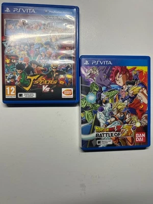 Dragon Ball Z+J Stars Victory Asian/English PlayStation PS Vita Games Lot tested - Image 1 of 4