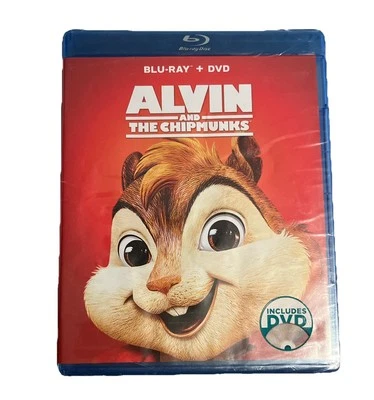 ALVIN AND THE CHIPMUNKS (Blu-ray + DVD, 2007) New / Sealed - Image 1 of 2