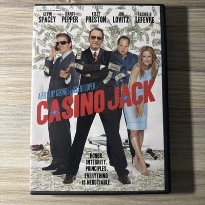 Casino Jack DVD Widescreen Kevin Spacey Barry Pepper Kelly Preston 2011 - Image 1 of 2