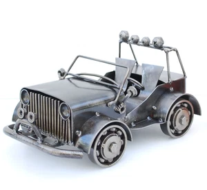 U.S. Army Truck Metal Sculpture | Handmade Steel Sculpture | Christmas Gifts - Picture 1 of 15