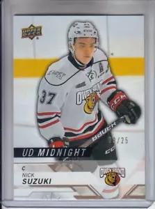 2018-19 Upper Deck CHL #98 Nick Suzuki UD Midnight 09/25 RC Canadiens - Picture 1 of 1