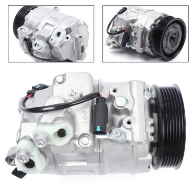 Air A/C Compressor W/ Clutch For BMW 325i 328i xDrive 330i 528i 525i 530i 06-13 - Image 1 of 4