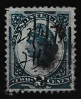 1878 Usa 2C Internal Revenue Blued Used (Pen Cancel) Sgd/218 Scott R152b