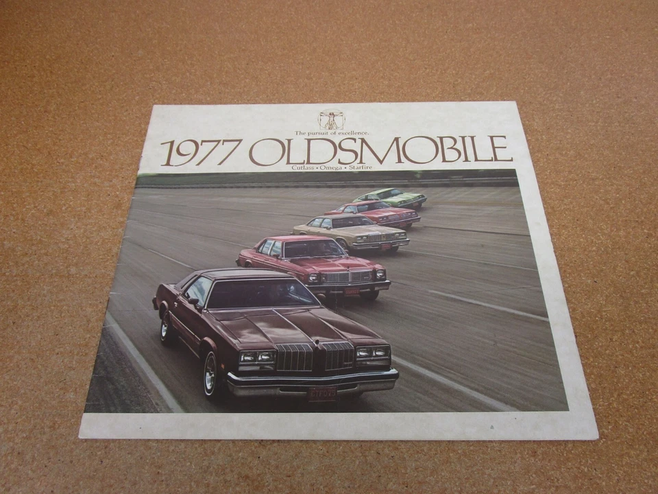 1977 Oldsmobile Cutlass Supreme 442 Starfire Omega продажи брошюра оригинальный - Изображение 1 из 1