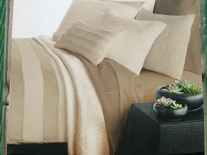 Pair NWOB Donna Karan DKNY Lustre Seam Silk Standard Pillow Sham Vapour - Picture 1 of 24