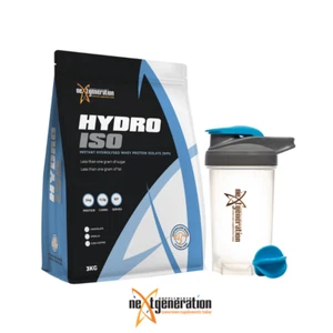 Hydro-Iso Whey Protein Isolate 3kg Chocolate & Free Shaker - Picture 1 of 7