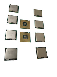 LOT OF 10 Intel Pentium E6300 Dual Core 2.80GHz 1066MHz 2MB LGA775 SLGU9