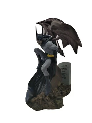 Estatua de vampiro de Batman tamaño completo edición limitada DC paquete directo esculpido 650/2800 sin usar, en caja Foto 1 de 4