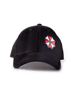 OFFICIAL RESIDENT EVIL UMBRELLA CORP LOGO BLACK STRAPBACK BASEBALL CAP - Picture 1 of 3