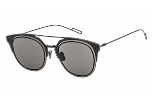 dior sunglasses black round