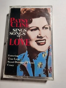 Patsy Cline Sings Songs of Love cassette! Factory Sealed CS10 - Picture 1 of 2