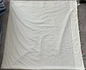 West Elm Tassel Striped Curtain Panel Drape 48x96 Right Side Only - Picture 1 of 8
