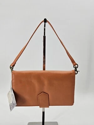 NUEVO Hobo International Melón Naranja Cuero Bolso Cartera MUÑEQUERA Cartera MUESTRA Foto 1 de 4