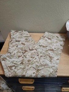 USMC Trousers Desert Marpat MCCUU Small Regular Columbia Sewing - Picture 1 of 5