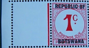 BOTSWANA 1967 SG D13 1c. POSTAGE DUE - MNH - Picture 1 of 1