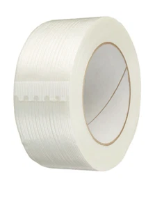 T.R.U. Reinforced Filament Strapping Tape. 2" X 60 Yards. MADE IN THE USA - Picture 1 of 5