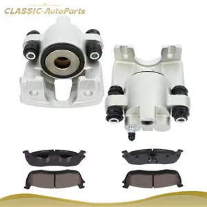 Pinzas de freno traseras y pastillas de cerámica aptas para Ford F-150 1999 2000 2001 2002 2003 - Imagen 1 de 11