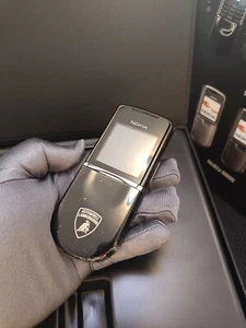 LUXURY Nokia 8800 Sirocco 8800d Dark Lamborghini Edition Unlocked Mobile Phone - Afbeelding 1 van 17