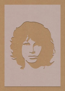 Plantilla de película de celebridades de Jim Morrison estrella de rock - Imagen 1 de 1