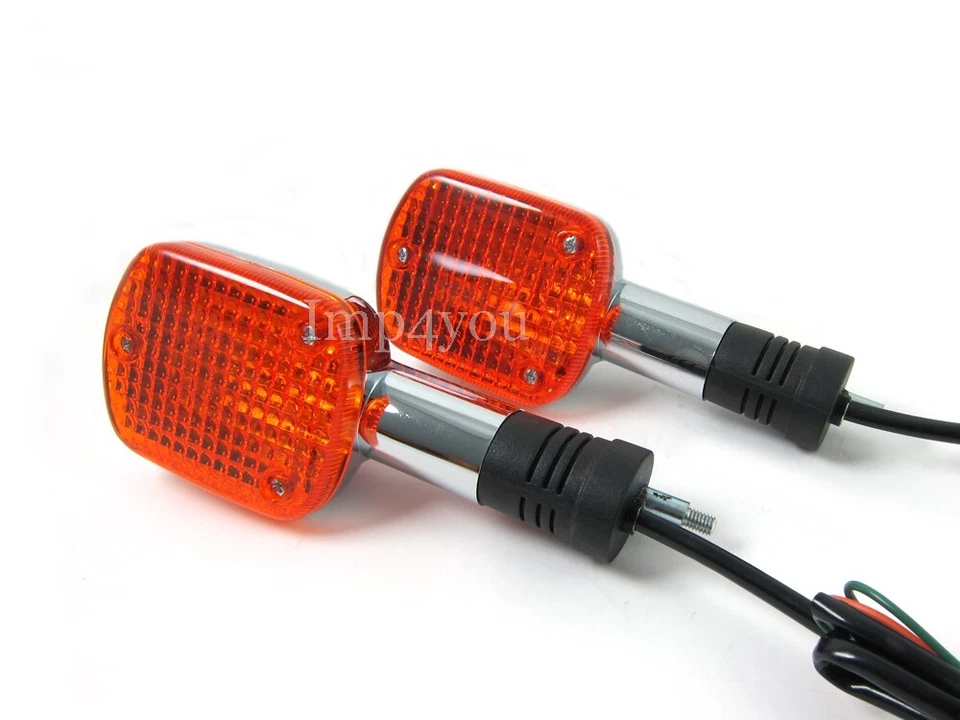 2X Rear turn signal indicators for Honda Shadow 1100 VT1100C 85 86 VT - Image 1 of 1