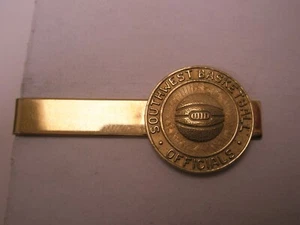 Southwest Basketball Officials Vintage Tie Bar Clip intramural sports - Picture 1 of 7