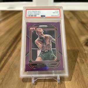 2023 Panini Prizm UFC Purple Prizm Sean O'Malley /149 PSA 8 NM-MINT 🔥🔥🥵
