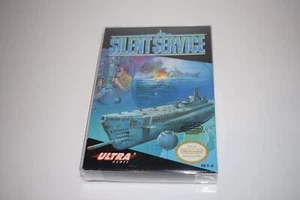 SILENT SERVICE (Nintendo Entertainment System 1989) NES- BOX ONLY (GWT56) - Picture 1 of 4