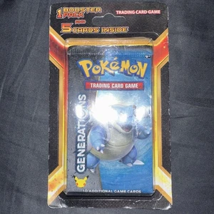 Pokémon TCG XY Generations Booster Pack Factory Sealed | Blastoise Pack Art - Picture 1 of 2