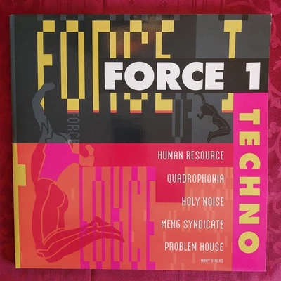 Various Artists • Techno Force 1, 2x 12"Vinyl Lp's, 1991, mint, Electronic - Bild 1 von 4
