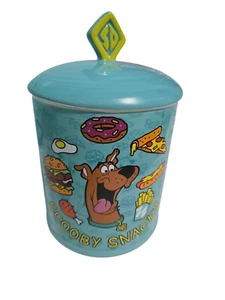 Large Scooby Doo Scooby Snacks Ceramic Cookie Snack Jar New - Picture 1 of 3