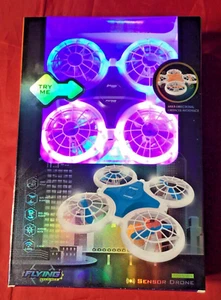 Drone  Sense  Odyssey Toys New Sealed Fly By Remote Control or Fly By Hand - Picture 1 of 10