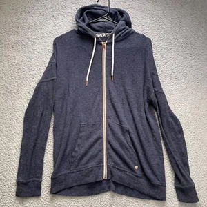 Volcom Jacket Womens Small Blue Full Zip Long Sleeve Hoodie - Picture 1 of 10