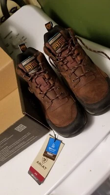 Ariat Women's Terrain H20 Waterproof Lace Up Hiking Boots Brown/Copper Size 9 - Image 1 of 4
