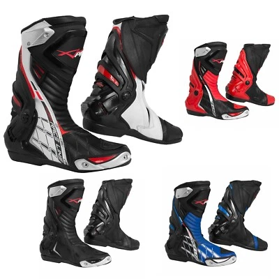 Stivali Omologati CE Moto Quad Motocross Touring Sport - Imagen 1 de 3