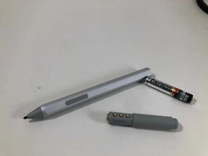 Microsoft Surface Pen Stylus - EYV-00009 Platinum Model 1776 Silver Genuine OEM - Picture 1 of 12