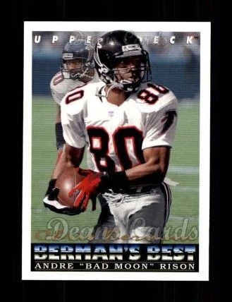 1993 Upper Deck #440 Andre Rison Falcons Michigan St 8 - NM/MT - Image 1 of 1