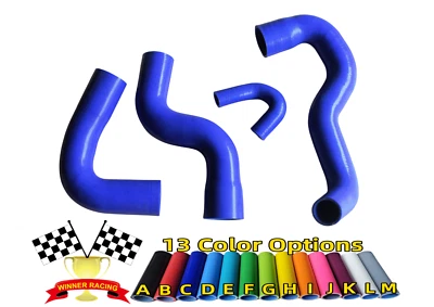 👍 适用于奥迪 B8 A4 A5 Quattro 2.0TFSI 2009 - 2012 硅胶中间冷却器软管蓝色 — 第 1/4 张图片